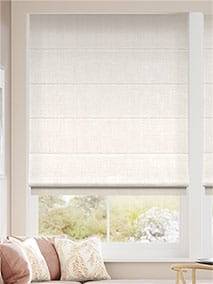 Bijou Linen Alabaster Roman Blind thumbnail image