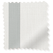 Bijou Linen Alabaster & Dove Grey Inset Border Roman Blind sample image
