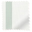 Bijou Linen Alabaster & Duck Egg Inset Border Roman Blind sample image
