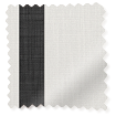 Bijou Linen Alabaster & Noir swatch image