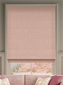 Bijou Linen Blush Pink Roman Blind thumbnail image