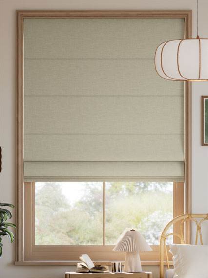 Bijou Linen Celadon Roman Blind thumbnail image