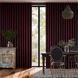 Bijou Linen Grape Curtains thumbnail image