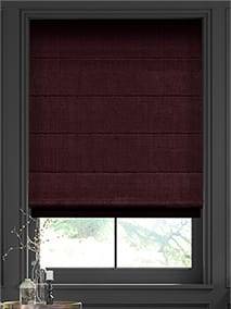 Bijou Linen Grape Roman Blind thumbnail image