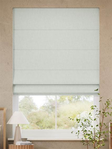 Bijou Linen Mint Roman Blind thumbnail image