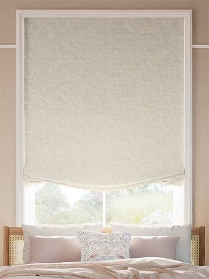 Bijou Linen Oatmeal Roman Blind thumbnail image