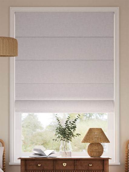 Bijou Linen Rosewater Roman Blind thumbnail image
