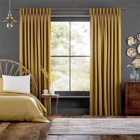 Bijou Linen Sunflower Curtains thumbnail image