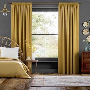 Bijou Linen Sunflower Curtains thumbnail image