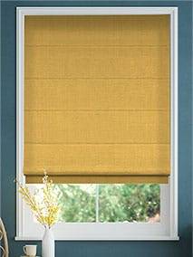 Bijou Linen Sunflower Roman Blind thumbnail image