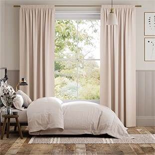 Bijou Linen Vintage Pink Curtains thumbnail image