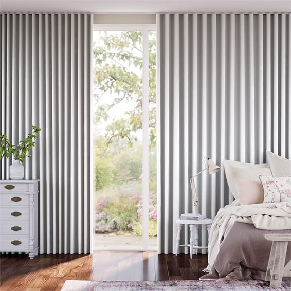 Bijou Linen White Curtains