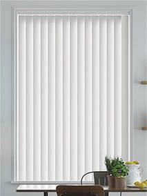 Bilbao White Vertical Blind thumbnail image