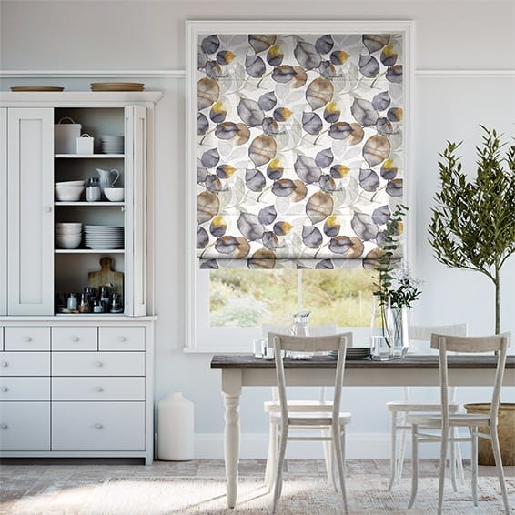 Blakely Linen Mustard Roman Blind