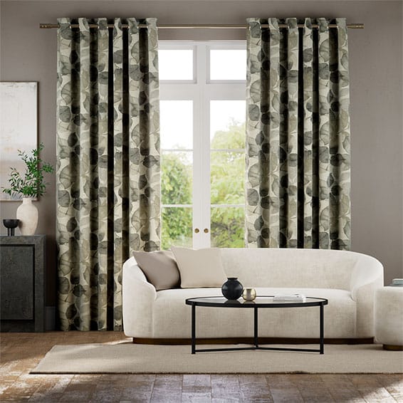 Blakely Linen Vintage Vapour Grey Curtains