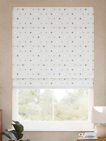 Blanca Spot Nickel Roman Blind thumbnail image