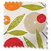 Twist2Go Blomma Trail Tangerine Roller Blind swatch image