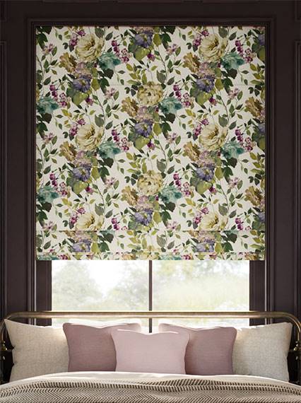 Bloom Mulberry Roman Blind thumbnail image