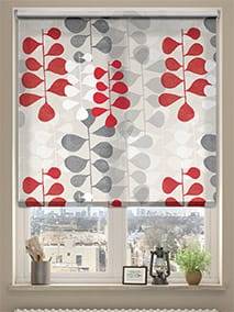 Blooming Meadow Ruby Roller Blind thumbnail image