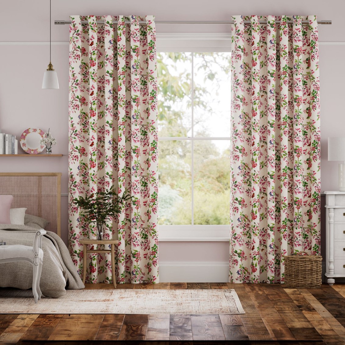 Blossom Pink Curtains