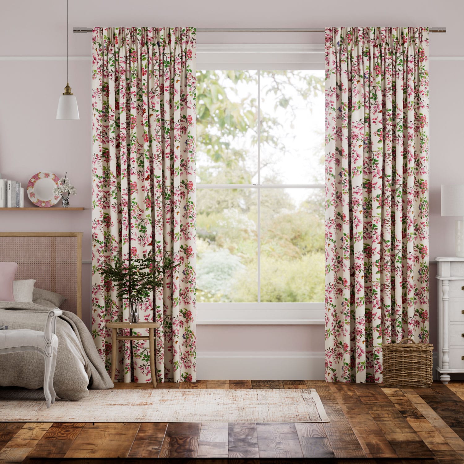 Blossom Pink Curtains