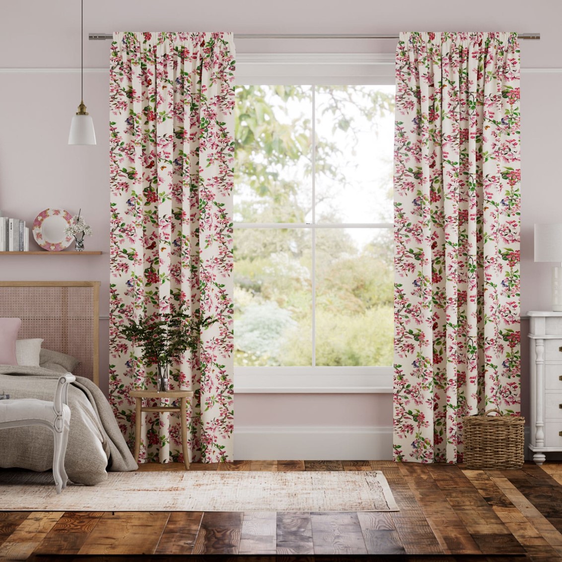 Blossom Pink Curtains