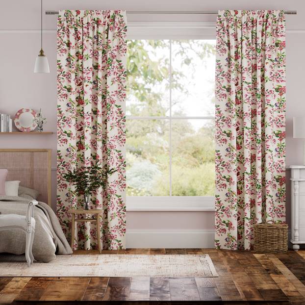 Blossom Pink Curtains thumbnail image