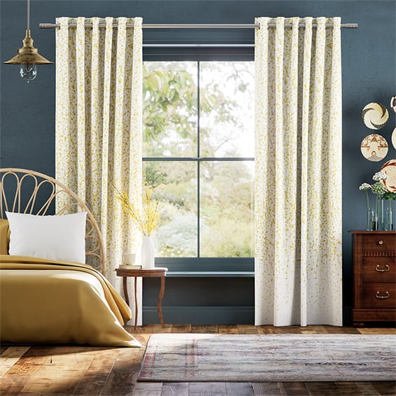 Blossom Yellow Curtains