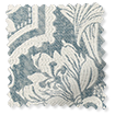 Bordeaux Jacquard Slate Blue Roman Blind sample image