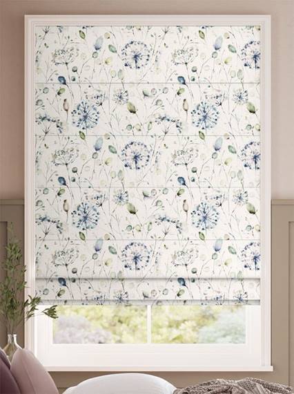 Boronia Crocus Cream Roman Blind thumbnail image