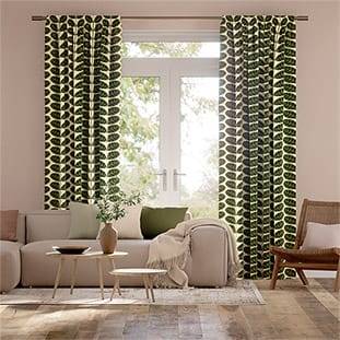 Botanica Stem Green Curtains thumbnail image