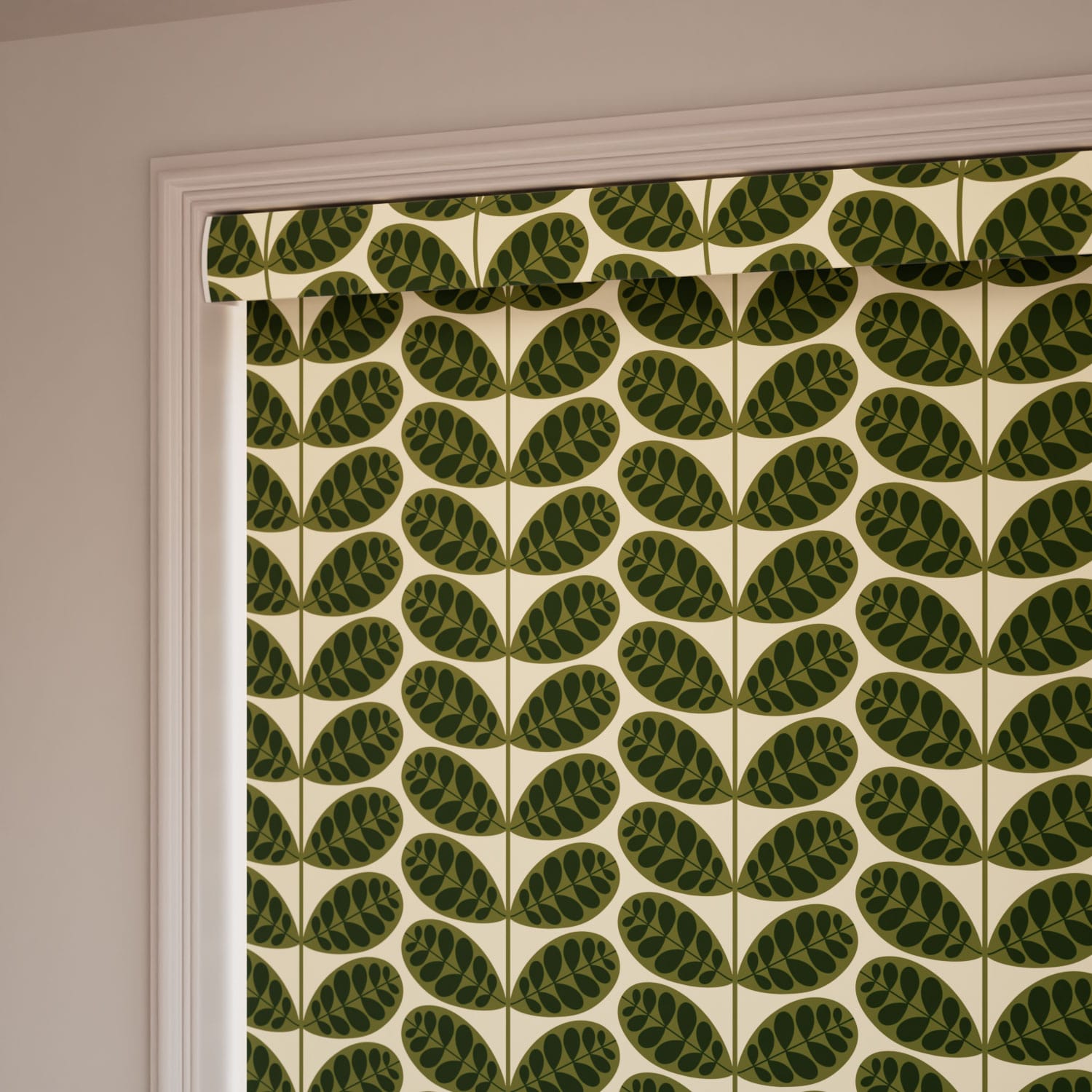 Botanica Stem Green Roller Blind