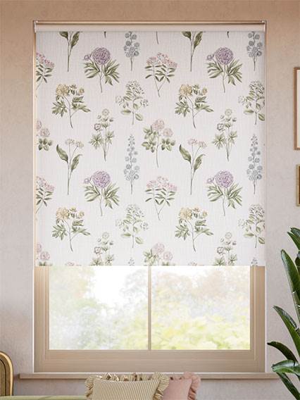 Botanical Etchings Heather Roller Blind thumbnail image