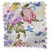 Bouquet Parade Faux Silk Pink Roller Blind swatch image