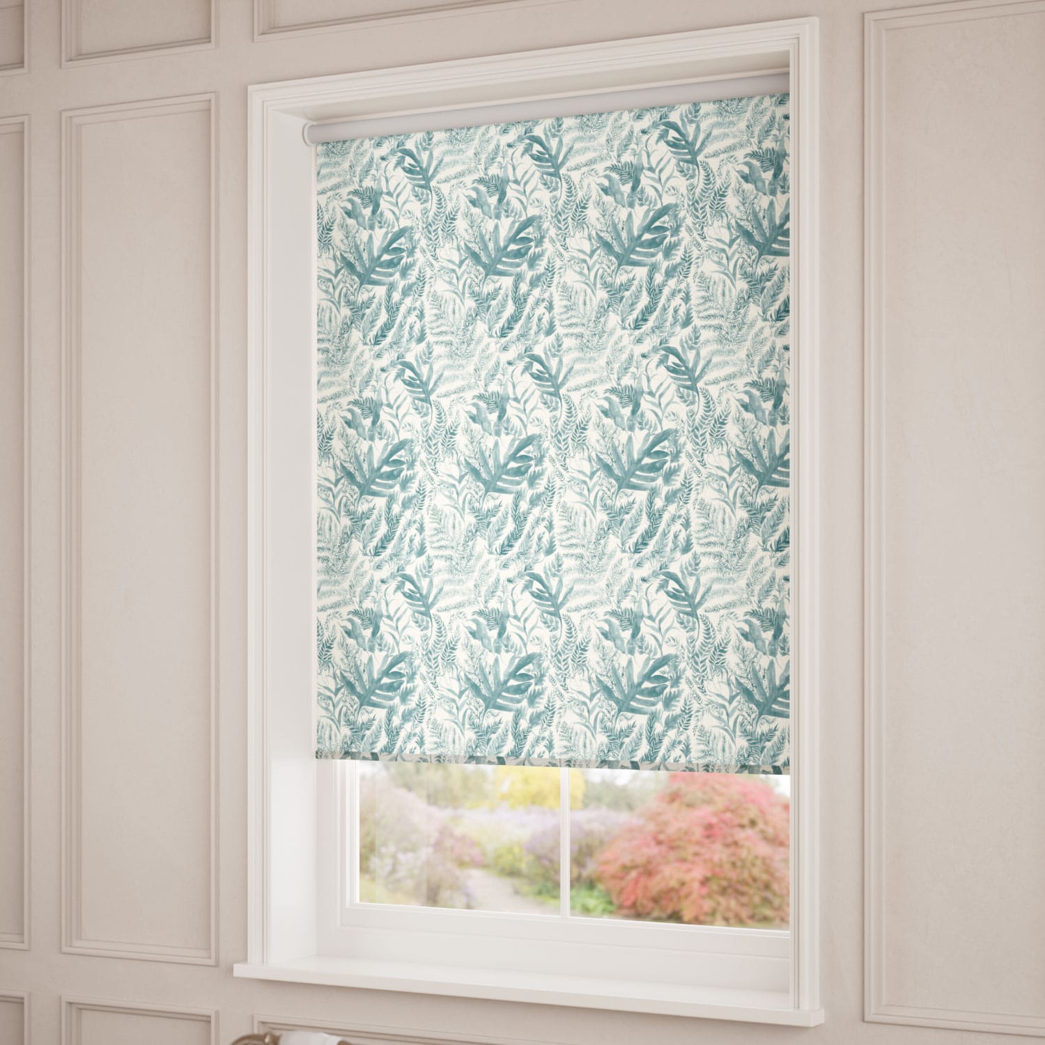 Bracken Blackout Mist Roller Blind