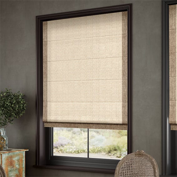 Brackendale Malted Cream Roman Blind