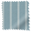 Burnsall Stripe Seaspray Curtains sample image