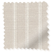 Burnsall Stripe White Sands Curtains swatch image