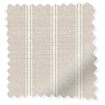 Burnsall Stripe White Sands Curtains swatch image