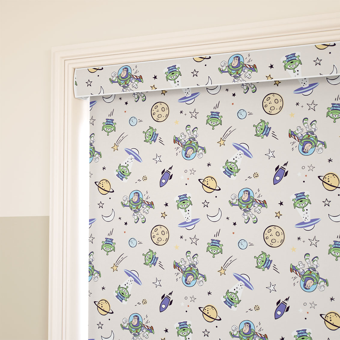 Buzz Lightyear Blackout Cosmic Mist Roller Blind