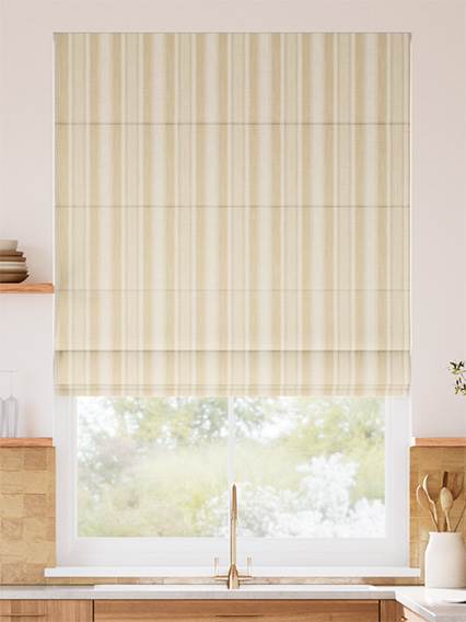 Cadence Stripe Barley Roman Blind thumbnail image