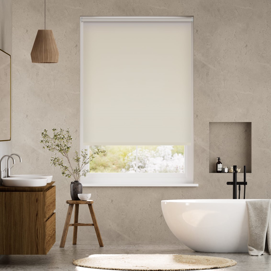 Cadiz Blackout Champagne  Roller Blind