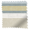 Twist2Go Calcutta Stripe Blue Mist Roller Blind swatch image