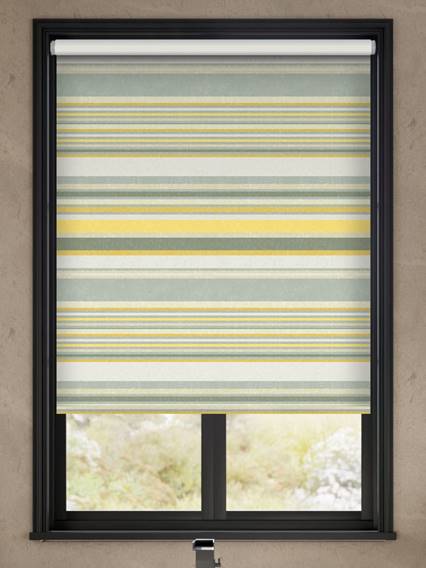 Twist2Go Calcutta Stripe Sunshine Roller Blind thumbnail image