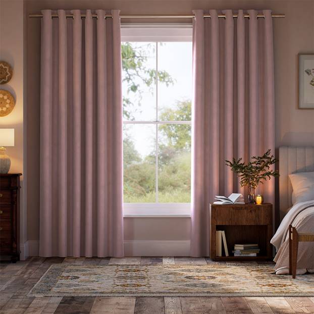 Cambridge Velvet Blackout Blossom Curtains thumbnail image