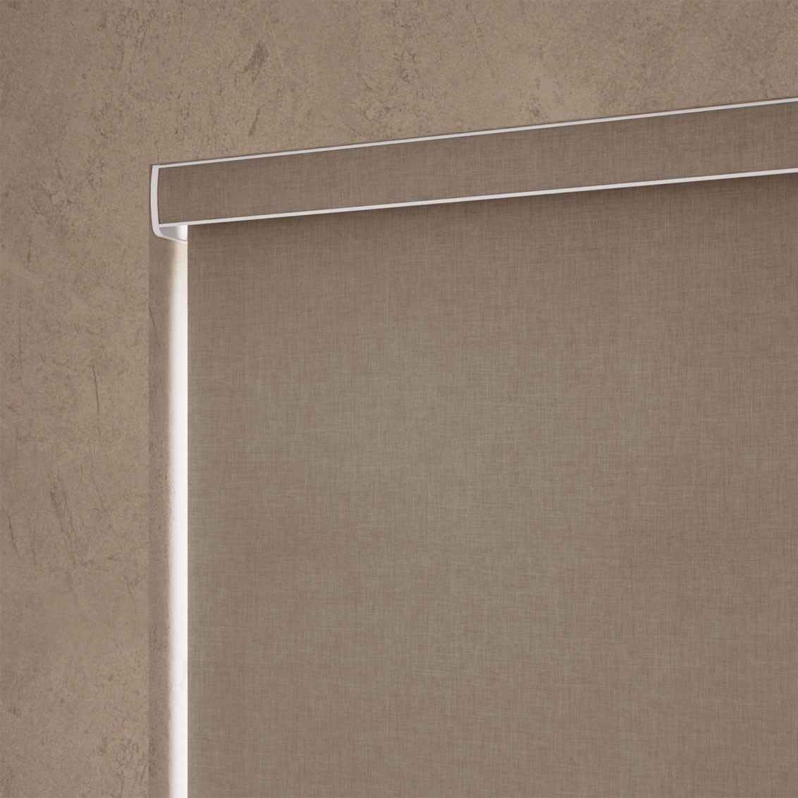 Electric Canali Blackout Nutmeg Roller Blind