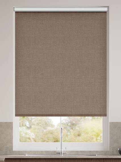 Canali Blackout Nutmeg Roller Blind thumbnail image