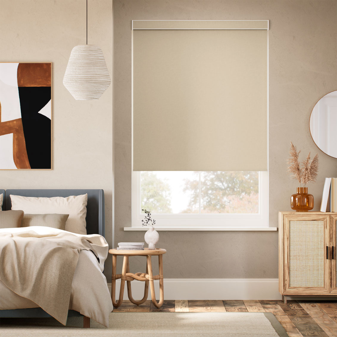 Canali Blackout Sandcastle  Roller Blind