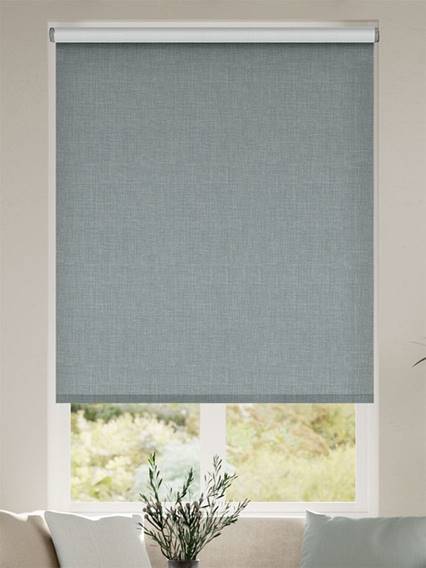 Canali Blackout Teal Roller Blind thumbnail image