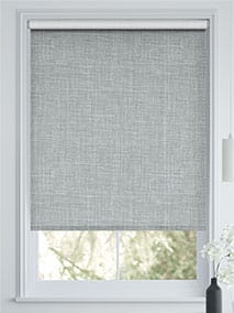 Canali Blackout Silver Grey Roller Blind thumbnail image
